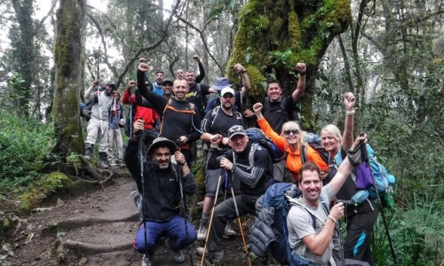 KILIMANJARO CLIMBING-MACHAME ROUTE